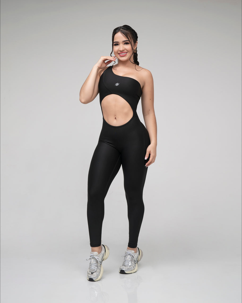 Enterizo Largo Abdomen Descubierto Nylon